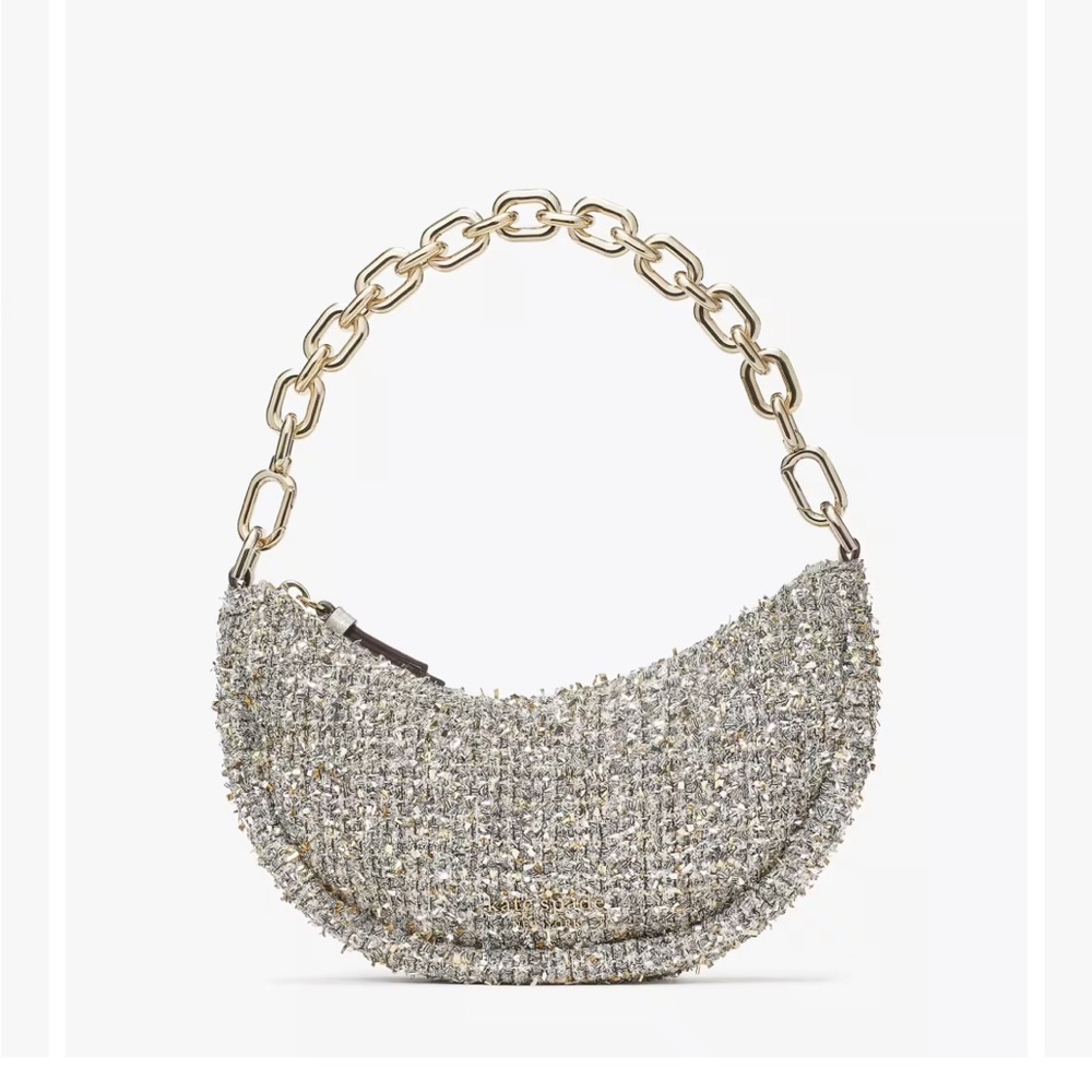 NWT! Kate Spade Smile Tweed Crossbody bag